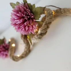 Deko-Tau Lichterkette Mit 30 Leds Warmweis