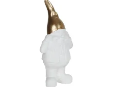 Deko-Zwerg Mit Goldener Mutze 40Cm
