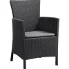 Dining Chair Iowa Graphit Mit Sitzkissen