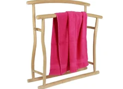 Duschtuch Aus Baumwolle 70X140Cm Pink