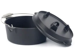 Dutch Oven Aus Gusseisen 25X10Cm 4,3 Liter