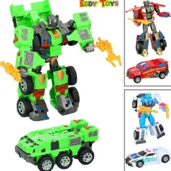 Eddy Toys Transformer-Roboterauto 2In1