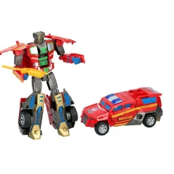 Eddy Toys Transformer-Roboterauto 2In1