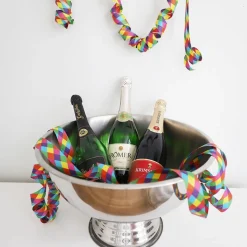 Edelstahl-Champagnerkuhler 40,5X24,5Cm