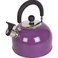 Edelstahl-Flotenkessel 2,5L Lila
