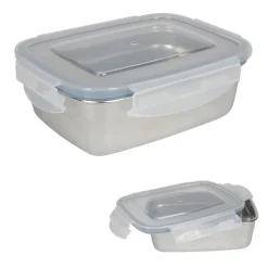 Edelstahl-Lunchbox Mit Klickverschlussdeckel 550Ml