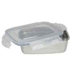 Edelstahl-Lunchbox Mit Klickverschlussdeckel 550Ml