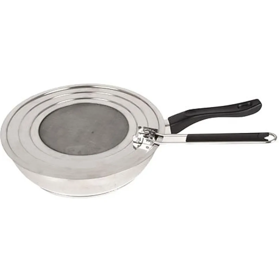 Edelstahl-Pfannenspritzschutz 30Cm