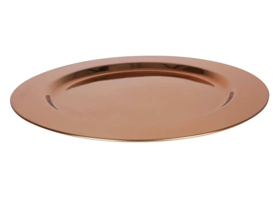 Edelstahl-Platzteller 35Cm Bronze