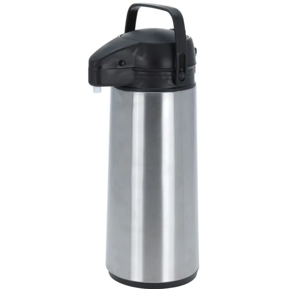 Edelstahl-Pumpthermoskanne 1,8 Liter