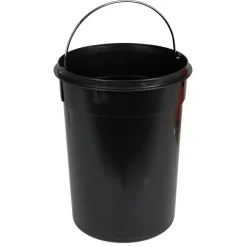 Edelstahl-Treteimer 12L Hellblau