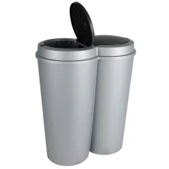 E&K Duo-Bin-Abfalleimer 2X 25L
