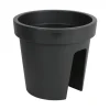 E&K Gelander-Pflanztopf 27,5Cm Anthrazit