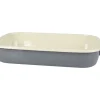 Emaille-Auflaufform 36Cm Grau