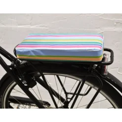 Filmer Fahrrad-Gepacktragerkissen Stripes