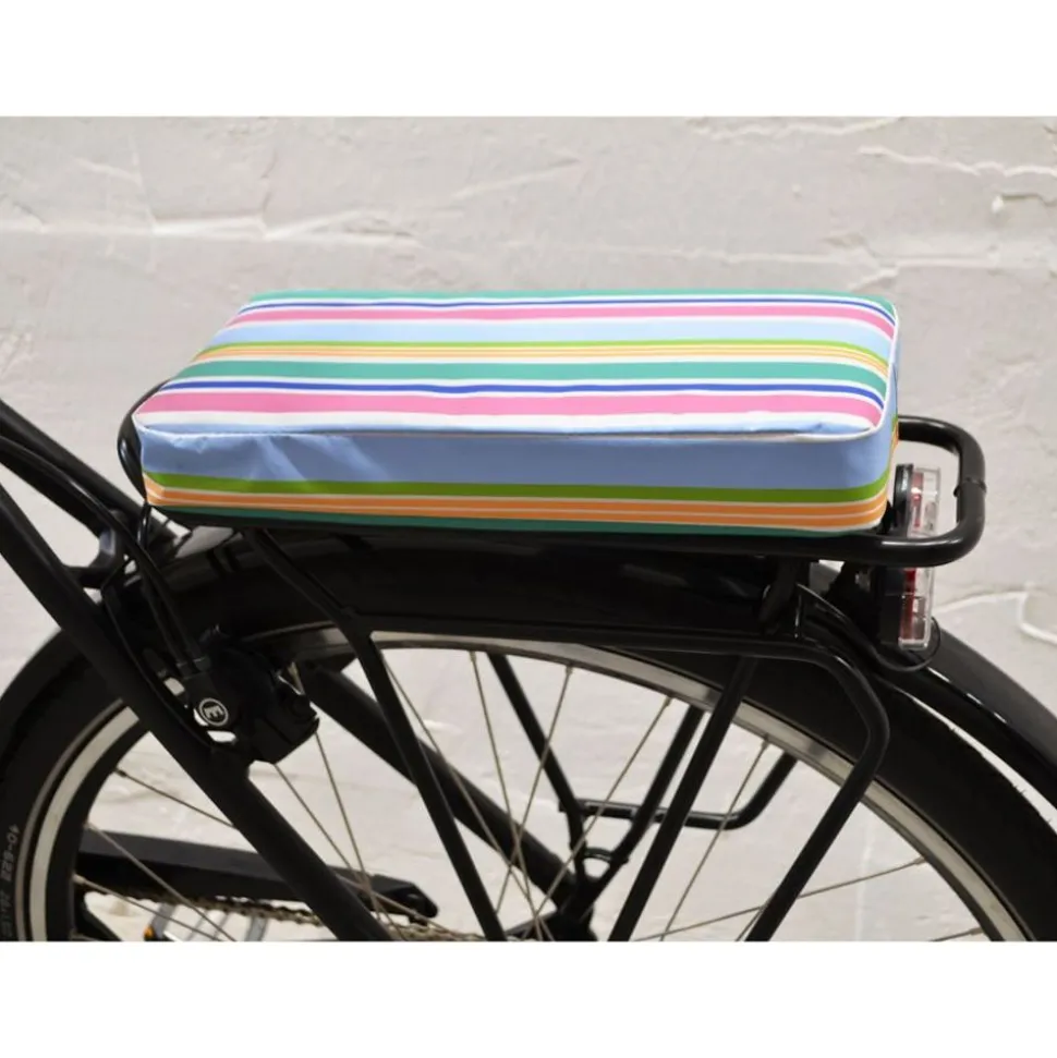 Filmer Fahrrad-Gepacktragerkissen Stripes