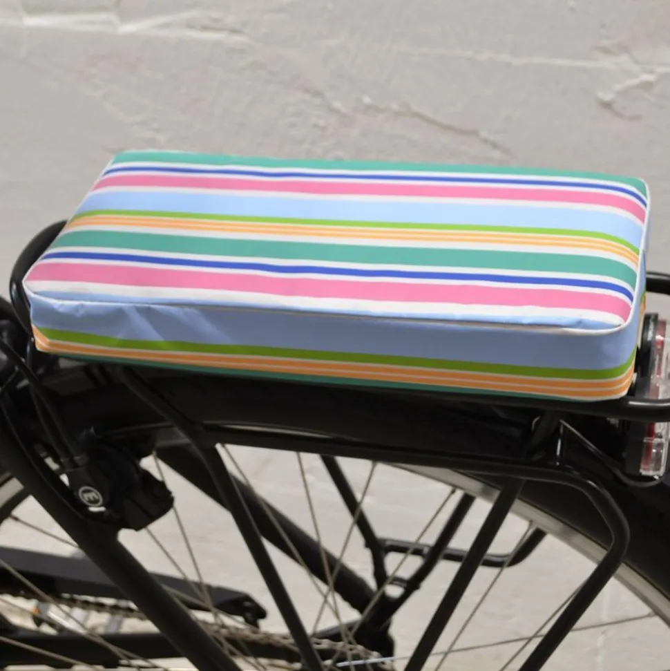 Filmer Fahrrad-Gepacktragerkissen Stripes