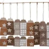 Filz-Adventskalender Hauser 72X107Cm Natur/Braun