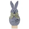 Filz-Osterhase Mit Schleife Happy Easter 26Cm