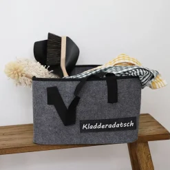 Filztasche Mit Applikation 40X25,5X26,5Cm