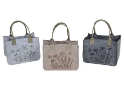 Filztasche Mit Fruhlingsmotiv 24X14,5X30Cm