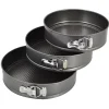 Flachboden-Springform-Set 3-Teilig