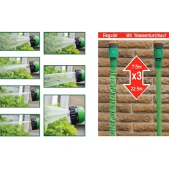 Flexi Gartenschlauch 7,5-22,5M