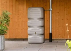 Garantia Cubus Gartentank 340L Betongrau