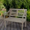 Gartenbank William Aus Keruing-Holz
