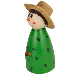 Garten-Dekofigur Frohliche Vogelscheuche 25Cm