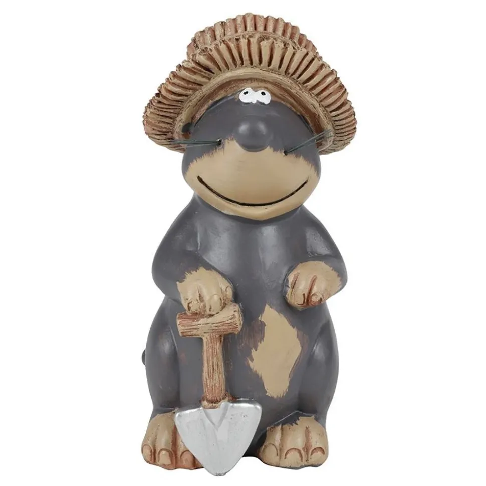 Garten-Dekofigur Maulwurf 18,5Cm