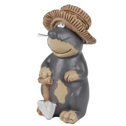 Garten-Dekofigur Maulwurf 18,5Cm