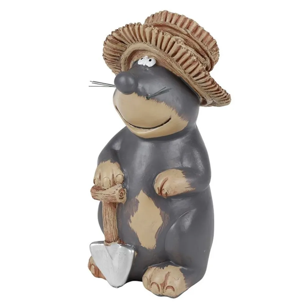 Garten-Dekofigur Maulwurf 18,5Cm