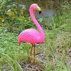 Gartenstecker Flamingo