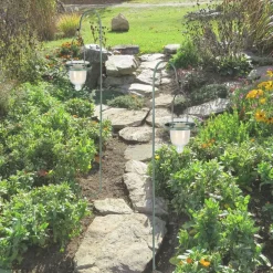 Gartenstecker Laterne Antik-Grun 100Cm