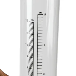 Gartenstecker Regenmesser Vogel 100Cm Rostbraun