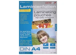 Genie Laminierfolien Din A4 50Er-Pack