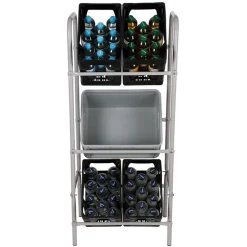 Getrankekasten-Stander 50X116X30Cm Grau
