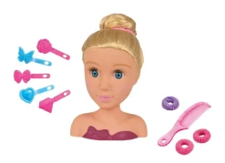 Girls Frisierkopf Mit StylingZubehör 10-Teilig