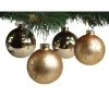 Glitzerkugeln 12Er-Set 7Cm Gold