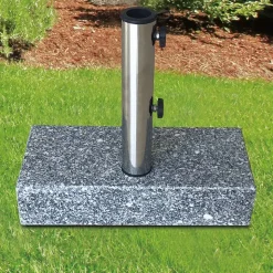Granit-Balkonschirmstander 25Kg Grau