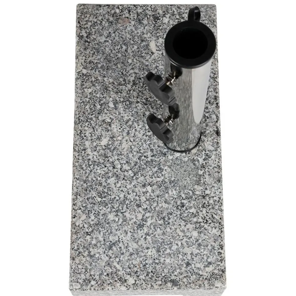 Granit-Balkonschirmstander 25Kg Grau