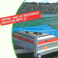 Gruner Jan Gewebeplane Mit Aluminiumosen 3X3M Grun/Blau
