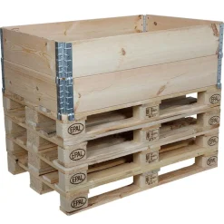 Gruner Jan Hochbeet-Rahmen Stapelbar Aus Holz 120X19X80Cm Natur