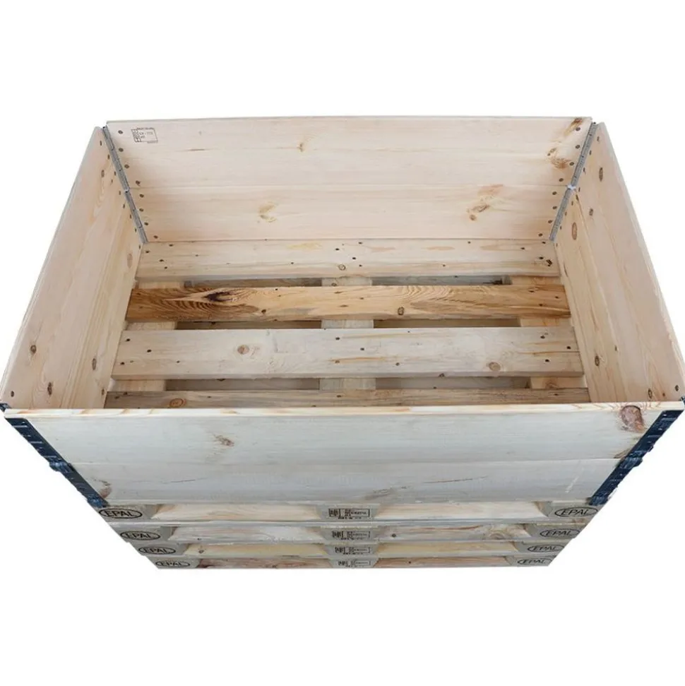 Gruner Jan Hochbeet-Rahmen Stapelbar Aus Holz 120X19X80Cm Natur