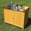 Gruner Jan Holz-Pflanztisch Mit Stauraum 2In1 94X47X94Cm