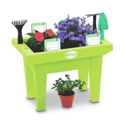 Gruner Jan Junior Kinder-Hochbeet Mit Zubehör 43X31X27,5Cm