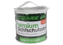 Gruner Jan Premium-Sichtschutz-Streifen 25M Dunkelgrun