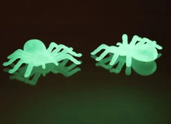 Halloween Deko-Spinne Fluoreszierend 2Er-Set