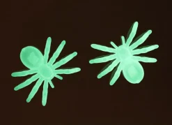 Halloween Deko-Spinne Fluoreszierend 2Er-Set